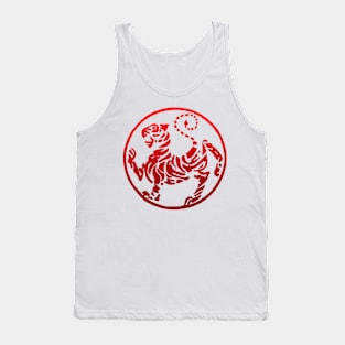 Shotokan Tiger - Red Tank Top